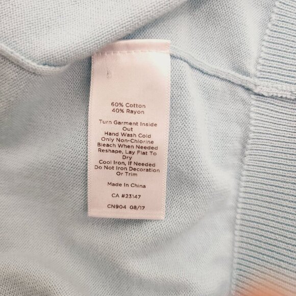 Talbots Sprinkle Donut Sweater Lightweight Women's Size XL Petite - Picture 6 of 9